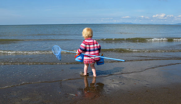 Allonby Beach in Cumbria